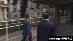 Gruevski duke shkuar në gjykatë, 10 qershor 2016