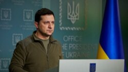 Volodimir Zelenski, 25. februar 2022.