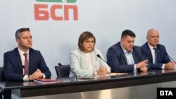 Кристиан Вигенин, Корнелия Нинова, Атанас Зафиров и Георги Свиленски