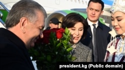 Shavkat Mirziyoyev rafiqasi Ziroat Mirziyoyeva bilan.