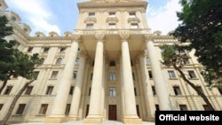 Ադրբեջանի արտգործնախարարության շենքը Բաքվում։