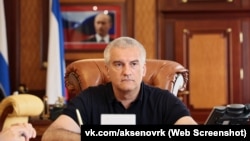 Глава російської влади анексованого Криму Сергій Аксьонов