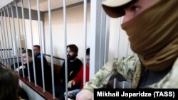 Чаҳор нафар аз маллоҳони Украина дар додгоҳи Лефортово.