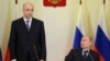 Оьрсийчоь -- Оьрсийчоьнан президент Путин Владимир а (Аьт), финансийн министр Силуанов Антон а (Аьр) финансийн министраллан коллегехь, Москох 17Охан2012