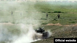 Военные учения в Нагорном Карабахе