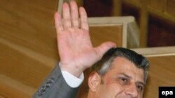 Kryeministri në dorëheqje, Hashim Thaçi (Foto arkiv).