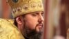 Глава єдиної Православної церкви України митрополит Київський і всієї України Епіфаній у Михайлівському Золотоверхому соборі. Київ, 16 грудня 2018 року