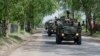 British soldiers travel in Lithuania in 2017. Prime Minister Boris Johnson said the forces in the region could be bolstered amid tensions with Russia.