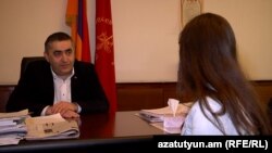 ՀՅԴ խմբակցության ղեկավար Արմեն Ռուստամյանը հարցազրույց է տալիս «Ազատությանը», 18-ը փետրվարի, 2016թ․ 