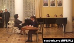 Выступ навучэнцаў музычнай школы