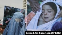The number of civilian casualties has sparked occasional protests by Afghans, like this one in Kabul in August 2010.