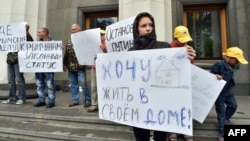 Біженці з Криму в Києві, 5 червня 2014 року