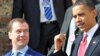 Dmitrij Medvedev i Barak Obama u Pragu početkom aprila 2010, prilikom potpisivanja novog sporazuma START