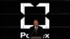 Rostec CEO Sergei Chemezov speaks during a presentation of the new logo of the Kalashnikov company in Moscow in December 2014