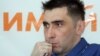 Гражданский активист Вадим Курамшин в Алматинском бюро Азаттыка. Алматы, 31 августа 2012 года.