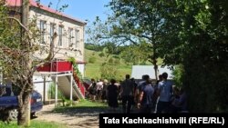 Дом в селе Дзеври, в котор жил погибший ребенок