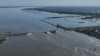 Kyiv has blamed Russian forces for blowing up the Nova Kakhovka dam on the night of June 6, 2023.