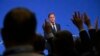 NATO Secretary-General Mark Rutte takes questions from reporters on December 3 in Brussels. 