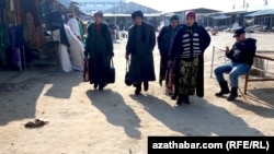 Lebap welaýatynyň Farap etrabynyň bazary, Türkmenistan