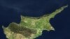 Imagine din satelit a Ciprului