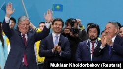 Қосимжомарт Тоқаев дар анҷумани ҳизб