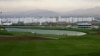 Aşgabatda açylan golf meýdançasy