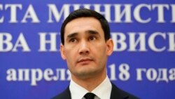 Prezidentiň ogly Serdar Berdimuhamedow täze obalaryň düýbüni tutmak çärelerine gatnaşdy