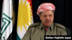 د کُردستان د سیمه ییزې ادارې مشر مسعود بارزاني