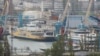 Керченський морський торговельний порт. Квітень 2017 року