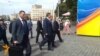 На Януковича у Харкові дивилися з-за огорожі
