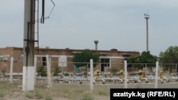 Кыргызстан. Баткен облусунун Бүргөндү массивиндеги газ кууру.