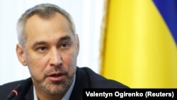 Ukrainian Prosecutor-General Ruslan Ryaboshapka (file photo)