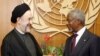 Khatami Meets With Annan At Close Of U.S. Tour