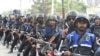 A file photo of Pakistani members a police force in Quetta, Pakistan.
