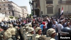 Amnesty International says many of the weapons used by security forces to suppress protests in the Middle East came from countries backing the protesters. 