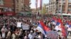 Protest u Mitrovici protiv sporazuma