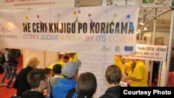 'Žive knjige' na Beogradskom sajmu knjige, fotografije: Savet Evrope