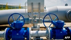 A pipeline near the Bulgarian village of Lozenets that allows for the transit of natural gas between Bulgaria and Turkey. 