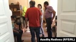 The tax officials did not allow the searches to be filmed.