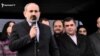 И. о. премьер-министра Армении Никол Пашинян на предвыборном митинге блока «Мой шаг» в Спитаке, 27 ноября 2018 г. 