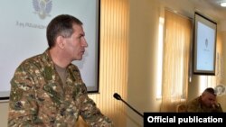 Armenia - General Onik Gasparian, chief of the Armenian army's General Staff, February 10, 2021.