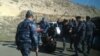 Nagorno-Karabakh - Police beat up opposition activists from Yerevan attempting to enter Karabakh 31Jan2015.