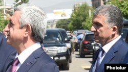 Вачаган Казарян (справа)