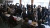 Armenia - Voters at a polling station in Yerevan, 2Apr2017.