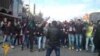 Протест на млади Албанци во Скопје