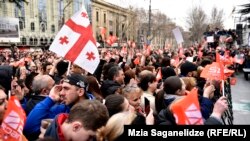 "რუსთავი 2"-ის მხარდამჭერთა აქცია