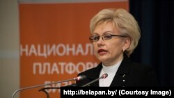 Міністар працы і сацыяльнай абароны Ірына Касьцевіч