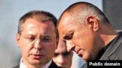 Fostul premier Serghei Stanișev cu Boiko Borisov