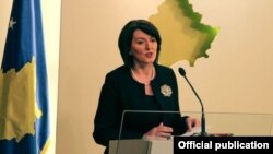 Presidentja Atifete Jahjaga (Foto nga arkivi)