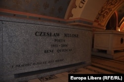Cripta de la Cracovia - Czeslaw Milosz (Foto: Marius Stan)